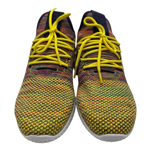Adidas Pharrell Williams Tennis Hu Shoes Men Sz 10.5 Multi-Color Sneakers BY2673 main image 13